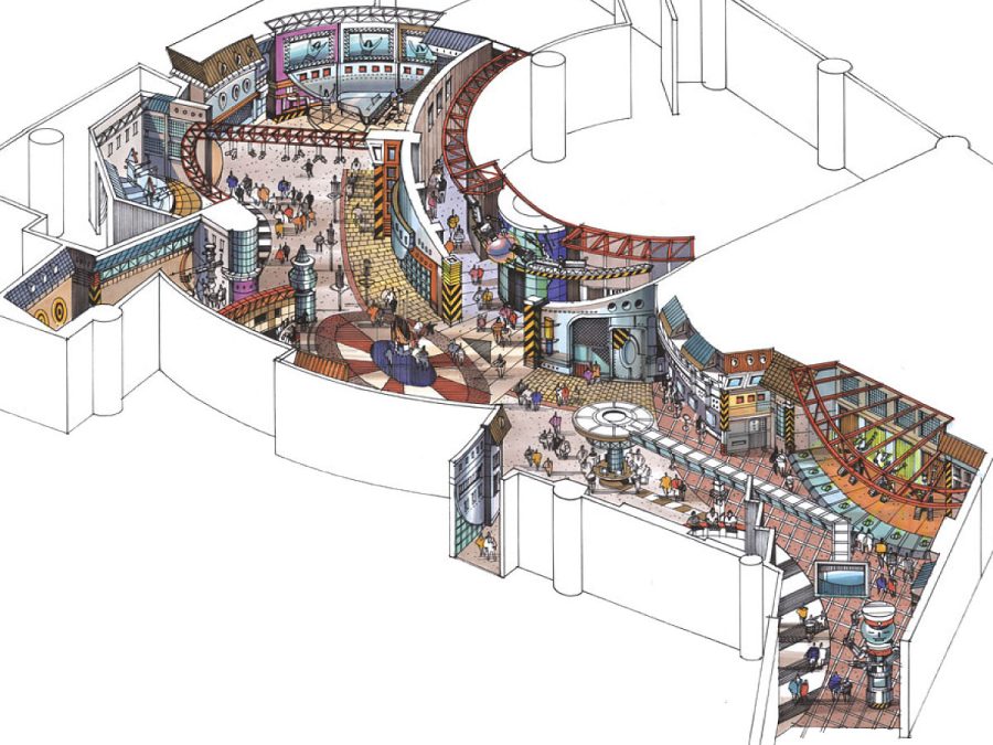 Michael Ouzikov. Михаил Узиков. Shanhai Science and Technology Museum, China, 2004