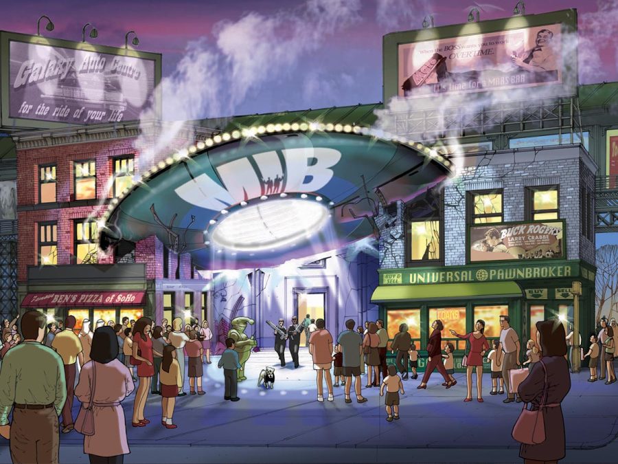 Michael Ouzikov. Universal Studios, New York zone, Dubai, 2008